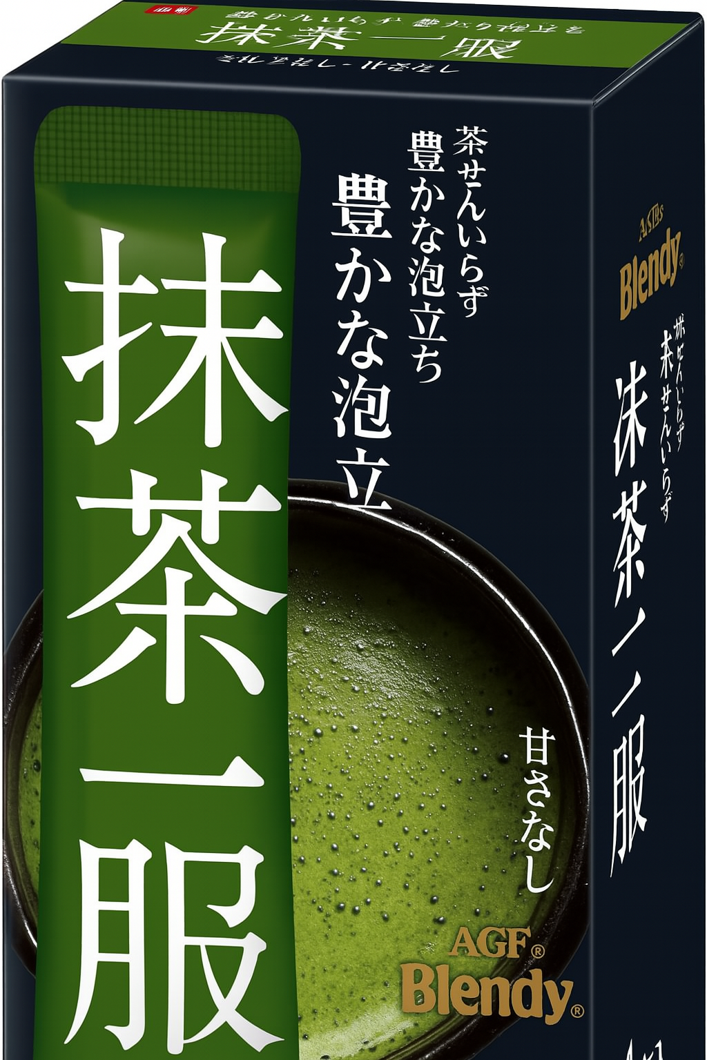 AGF Blendy Matcha Ippuku 4 pcs x 6 boxes [Powdered Matcha] [Unsweetened] 7.5g (x 24 pcs)